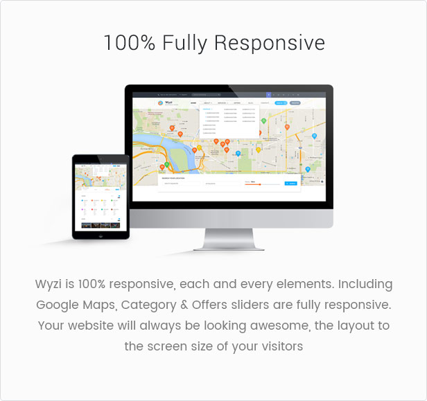 Wyzi Business Finder Social Directory is a Responsive WordPress Theme